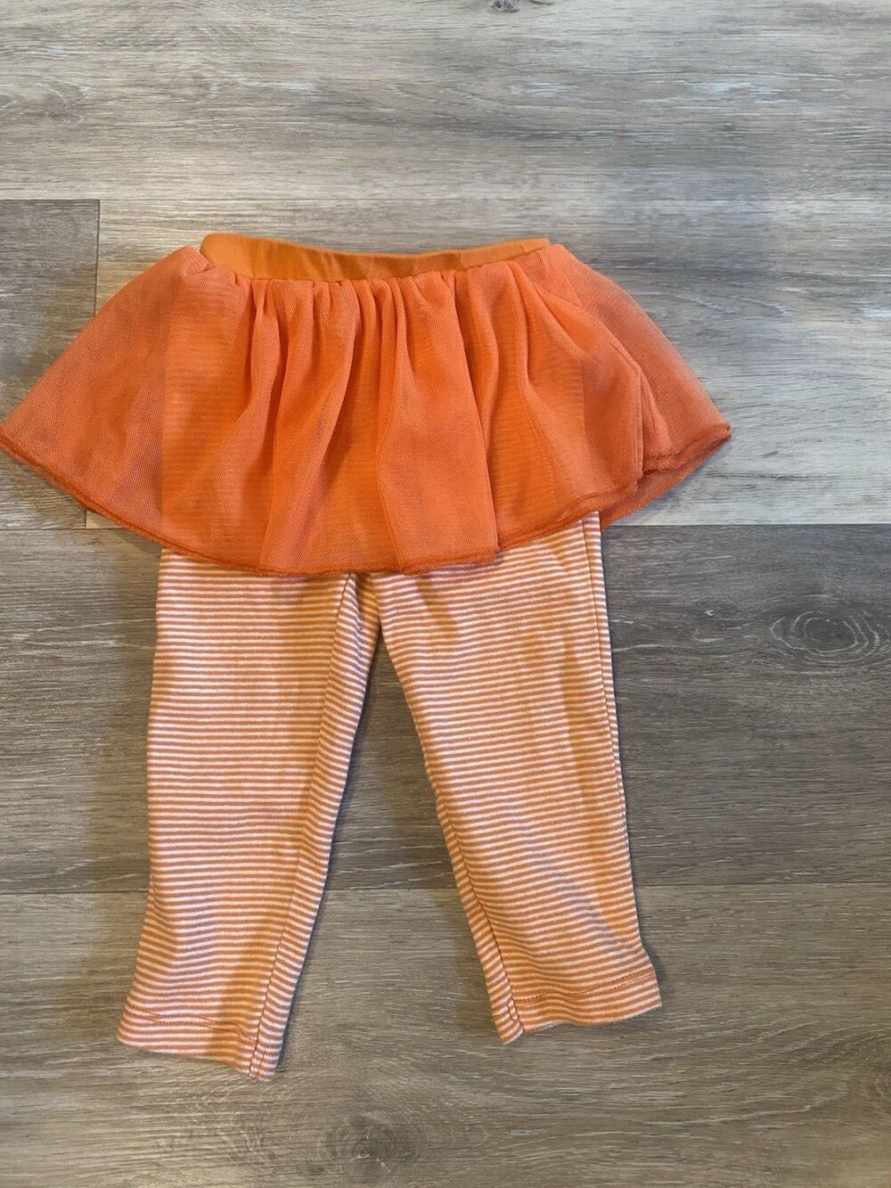 Carter's & Tutu Leggings Halloween Outfit 18M
